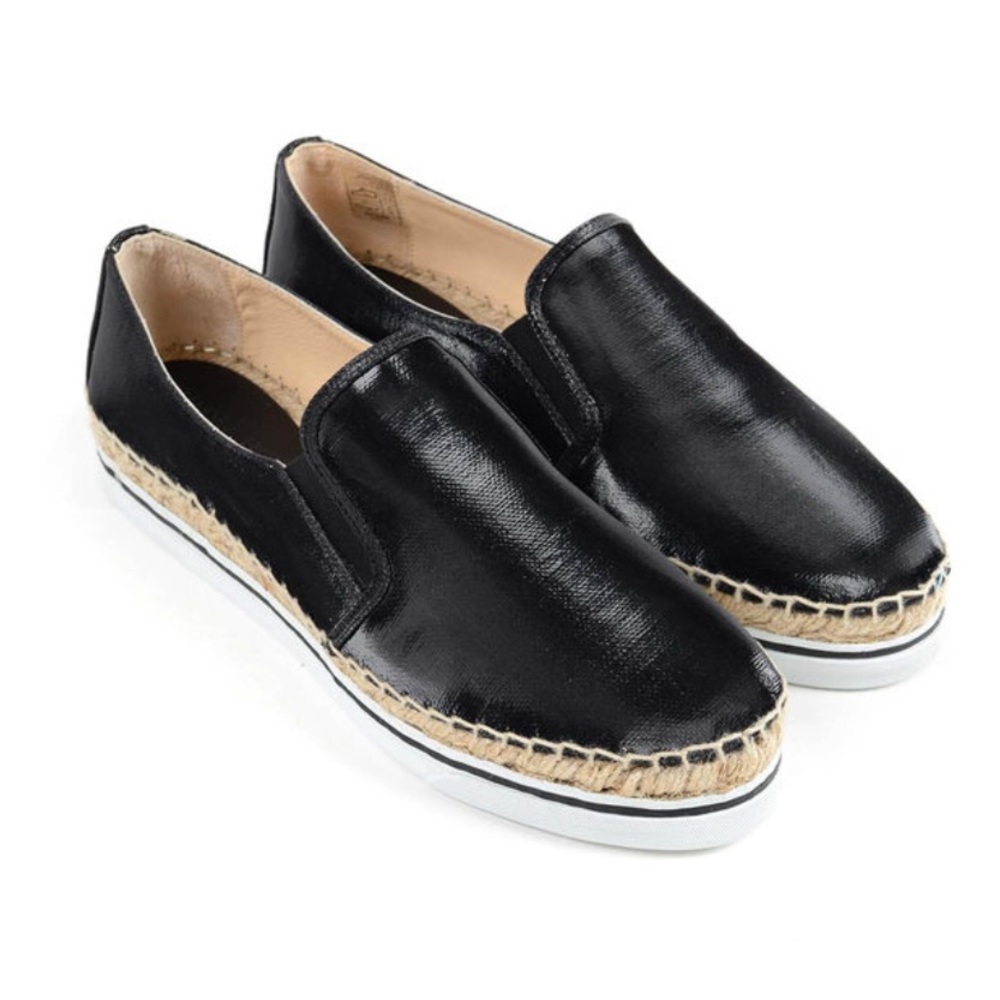 Jimmy Choo Leather Espadrilles